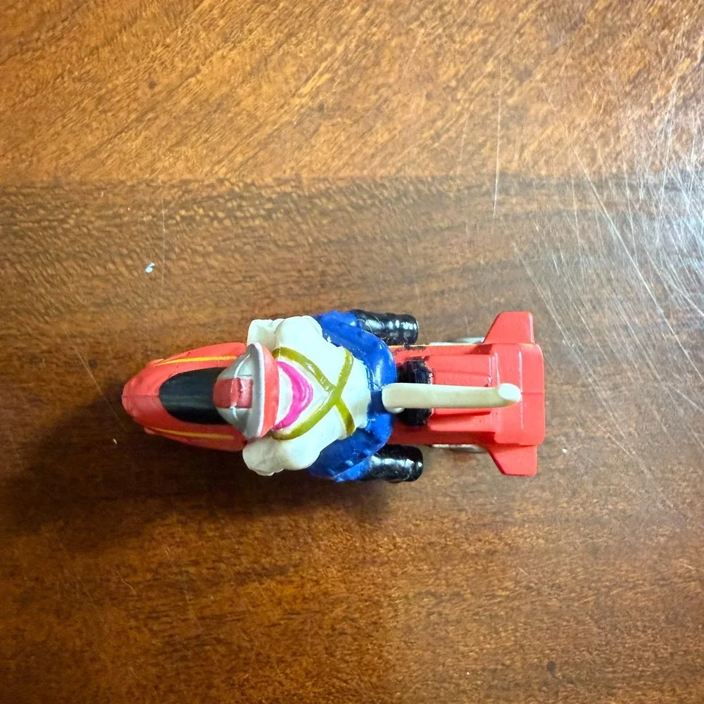 Biker Mice from Mars VINNIE Figure‎ 1993 Galoob Micro Machines Red Motorcycle